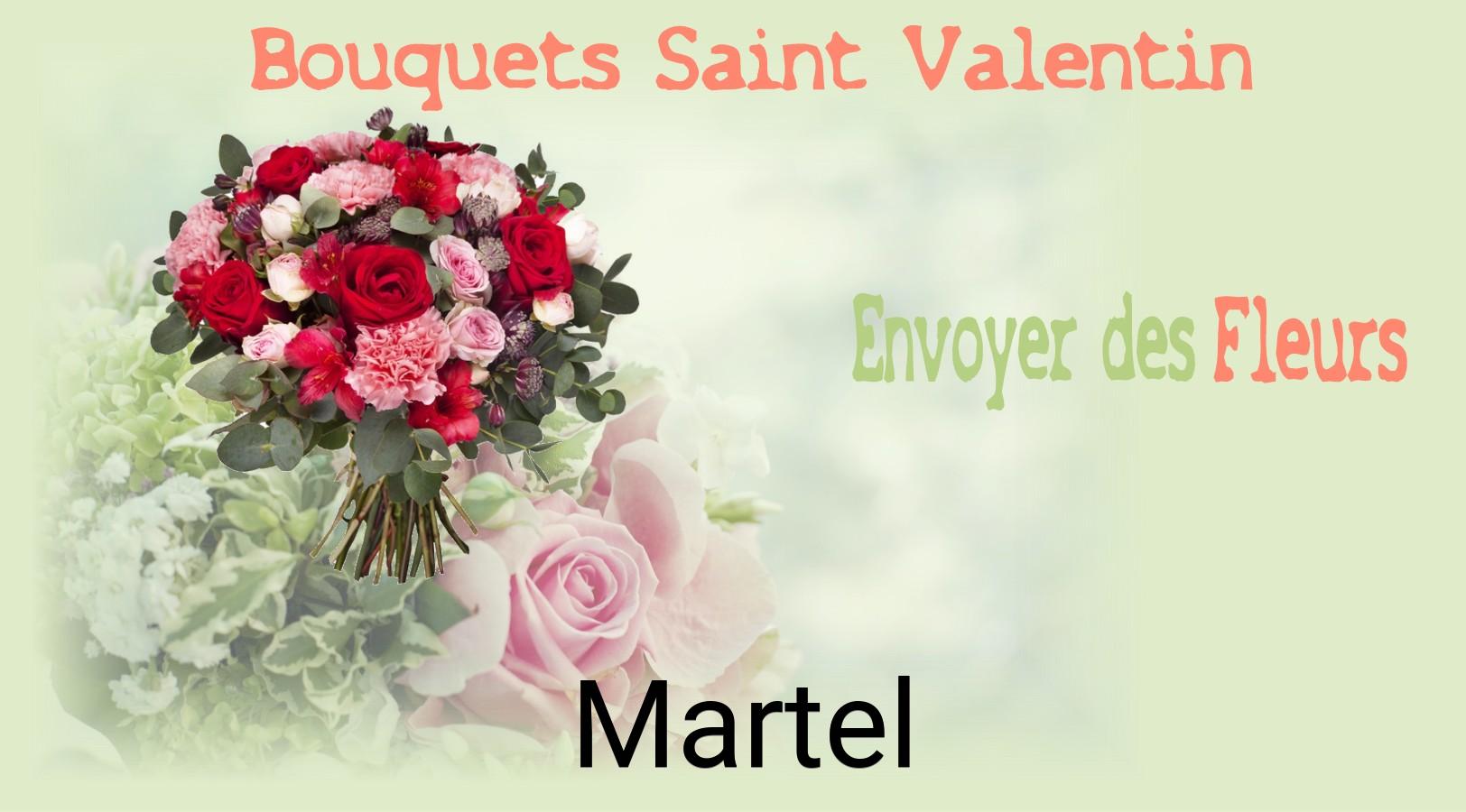 Roses de Saint-Valentin livrées à Martel